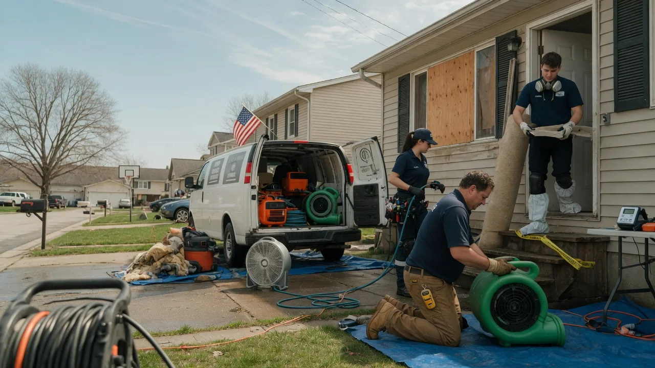 Water Damage Restoration in Vandiver, AL near me